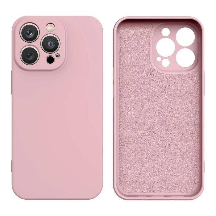 Coque en silicone pour Samsung Galaxy S23 housse en silicone rose