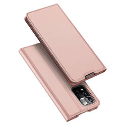 Dux Ducis Skin Pro Holster Cover Flip Cover pour Poco M4 Pro 5G rose