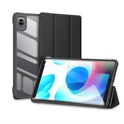 Dux Ducis Toby Armored Flip Smart Case pour Realme Pad Mini avec porte-stylet Noir