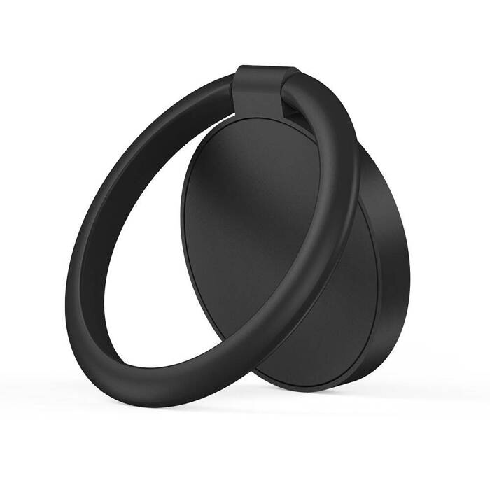 HOLDER TECH-PROTECT MAGNETIC PHONE RING BLACK