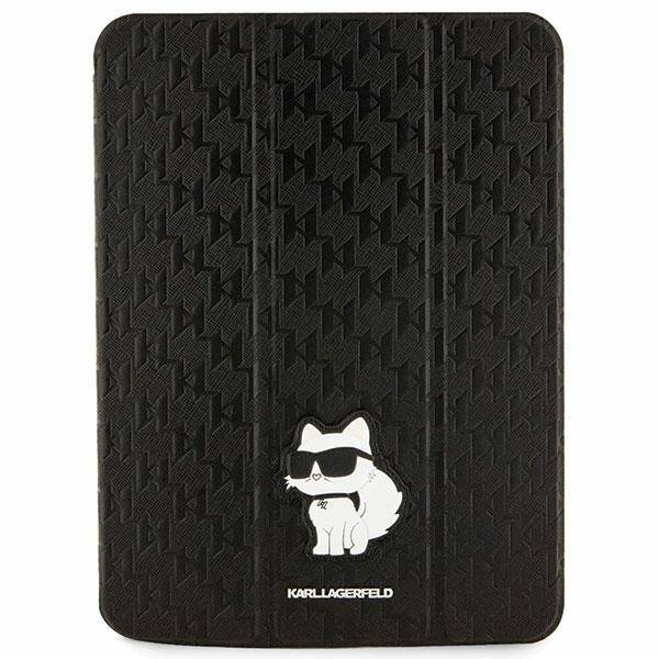 Karl Lagerfeld KLFC11SAKHPCK iPad 10.9" Folio Magnet Allover Cover noir/noir Saffiano Monogram Choupette