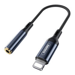 Remax Sury Series Lightning - adaptateur audio mini jack 3,5mm 0,13m ternir (RL-LA13i)