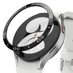 Ringke Bezel Styling étui avec cadre cercle boîtier Watch 6 / 5 / 4 (40mm) noir (Acier inoxydable) (GW4-40-02)