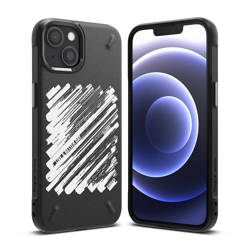 Ringke ONYX Design durable coque housse iPhone 13 mini noir (Peinture) (OD541E229)