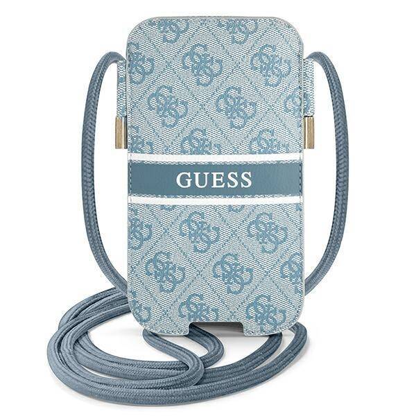 Sac à main GUESS Apple iPhone 12 Pro Max 4G Stripe Blue Hardcase