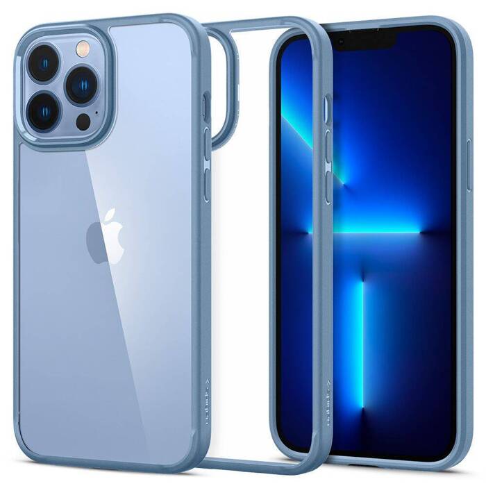 Spigen Ultra Hybrid IPhone 13 PRO MAX BLEU SIERRA Coque