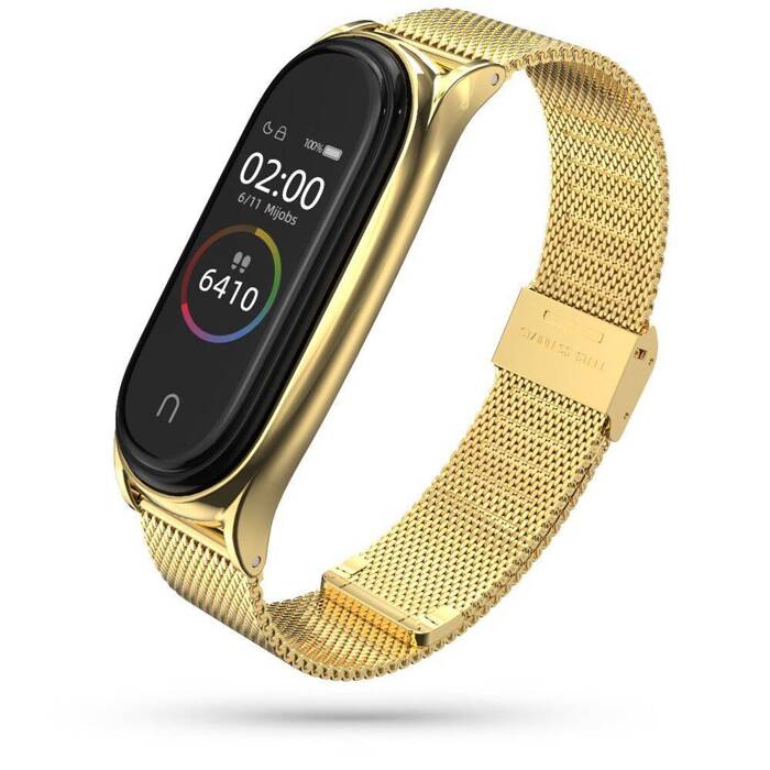 TECH-PROTECT Milaneseband Xiaomi Mi Band 5 Gold Bracelet