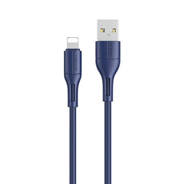 USAMS Câble U68 lightning 2A Fast Charge 1m bleu/bleu SJ500USB03 (US-SJ500)