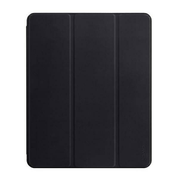 USAMS ETUI Coque Winto iPad Pro 12.9" 2021 noir/noir IPO12YT101 (US-BH750) Smart Cover CASE