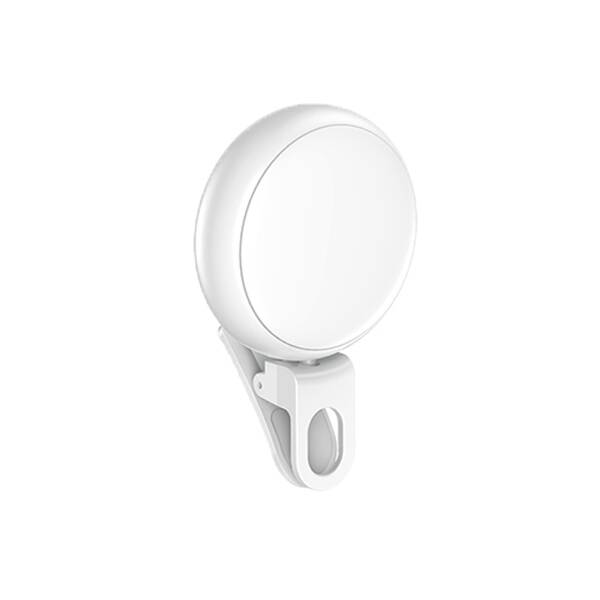 USAMS Lumière LED pour selfie ZB55D02 US-ZB055 Blanc