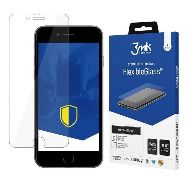 Verre flexible 3MK Verre hybride iPhone 7 8 Plus