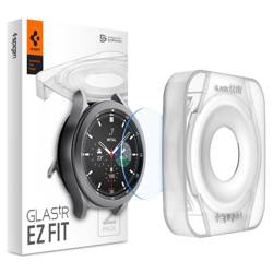 Verre trempé SPIGEN Galaxy Watch 4 Classic 42 MM Glas.Tr "ez Fit" 2-Pack 