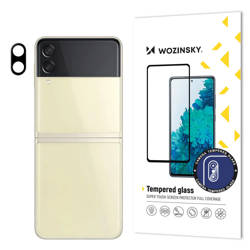 Wozinsky Full Camera Glass Protecteur de verre 9H super résistant pour Samsung Galaxy Z Flip 3