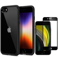 SPIGEN iPhone 7 8 SE 2020 Ultra Hybrid Schwarz Hülle Apple