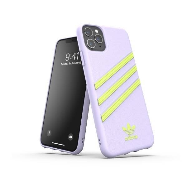 ADIDAS OR Apple iPhone 11 Pro Max Moudled Hülle Frau lila Hülle