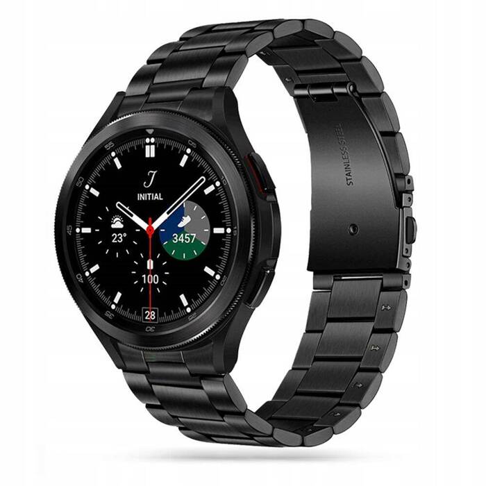 Armband TECH-PROTECT Samsung Galaxy Watch 4 40 / 42 / 44 / 46 MM Edelstahl Schwarz