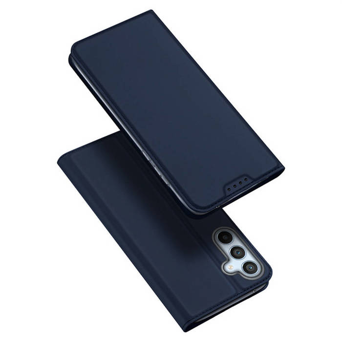 Dux Ducis Skin Pro Hülle für Samsung Galaxy A54 5G Flip Cover Card Wallet Stand Blau