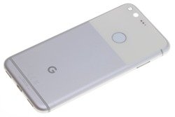 Echte GOOGLE Pixel Silber Grad B Klappe