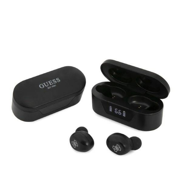 Guess kopfhörer Bluetooth GUTWST31EK TWS + Dockingstation schwarz/schwarz