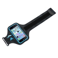 Hülle Adidas Armband iPhone 5 5S SE Schwarz Blau