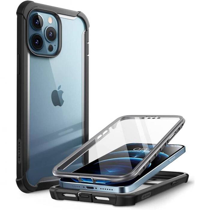 Hülle SUPCASE iPhone 13 Pro Iblsn Ares Schwarzer Fall