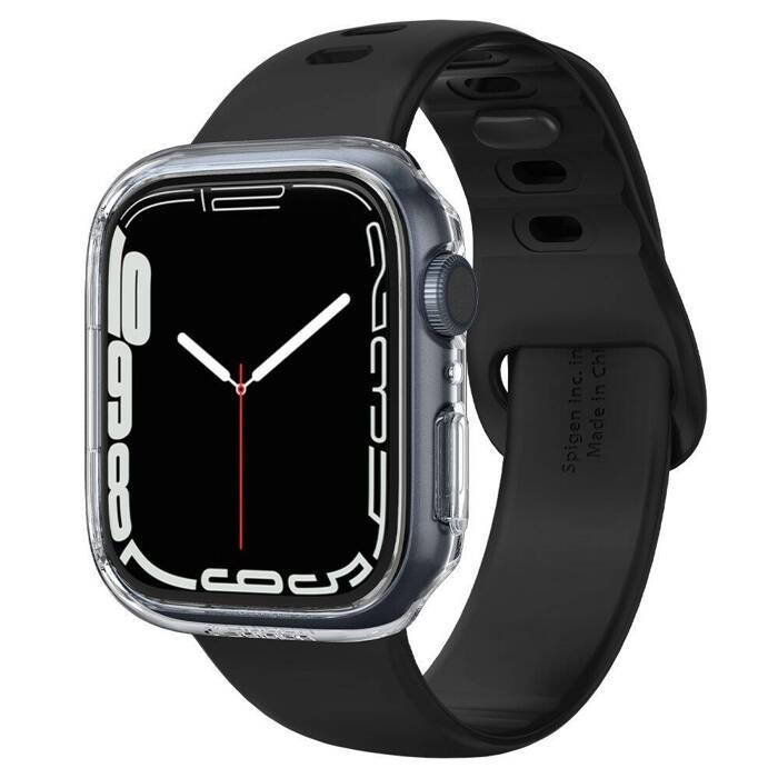 Hülle Spigen Apple Watch 7 (45MM) Thin Fit Crystal Clear Case