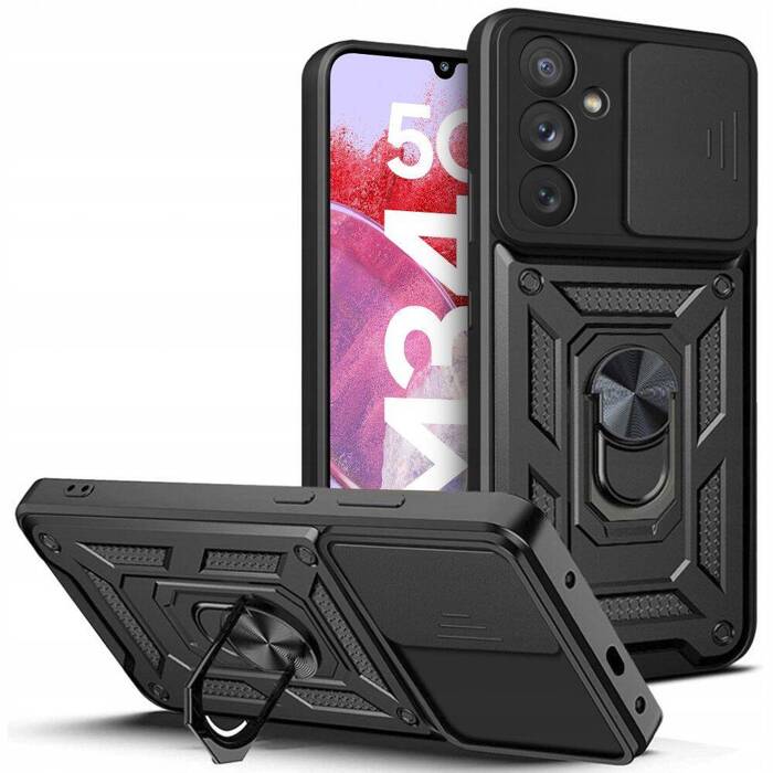 Hülle Tech-protect Camshield Pro Galaxy M34 5g Schwarz