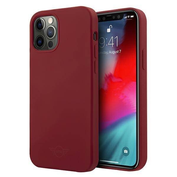 Mini MIHCP12MSLTRE iPhone 12/12 Pro 6.1" rot/rot hart case Silikon Tone On Tone