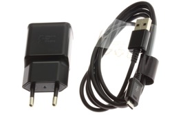 Original SAMSUNG EP-TA200 Schnellladekabel + Micro USB Langes Kabel 1.5M