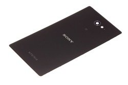 Original SONY Xperia M2 Batteriefachdeckel Schwarz Klasse A