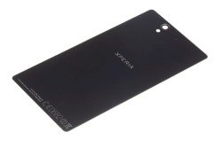 Original SONY Xperia Z Batteriefachdeckel Schwarz Klasse B