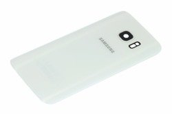 SAMSUNG Galaxy S7 Batterie Tür Original Klasse B WEISS