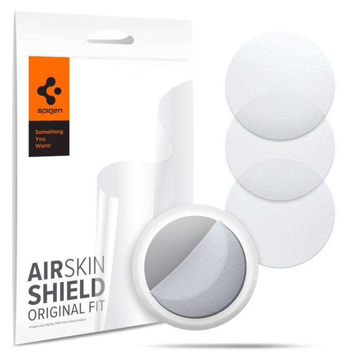 SPIGEN AIRSKIN 4-SET APPLE AIRTAG MATT KLAR HYDROGEL FILM