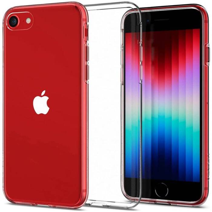 SPIGEN iPhone 7 / 8 / SE 2020 Liquid Crystal Hülle klar