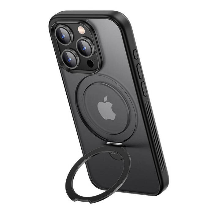 Schutzhülle magnetic hülle mit Ständer UGREEN LP763 für iPhone 15Pro 6.1cala (Schwarz)