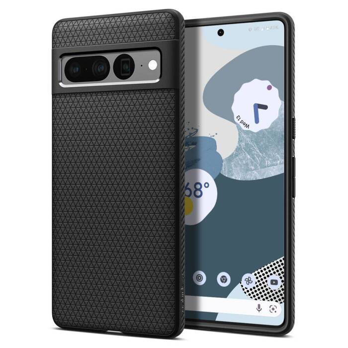 Spigen Liquid Air GOOGLE PIXEL 7 PRO Hülle MATTE SCHWARZ