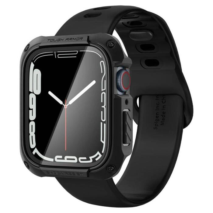 Spigen Tough Armor Apple Watch 7 / 8 (45 MM) SCHWARZ