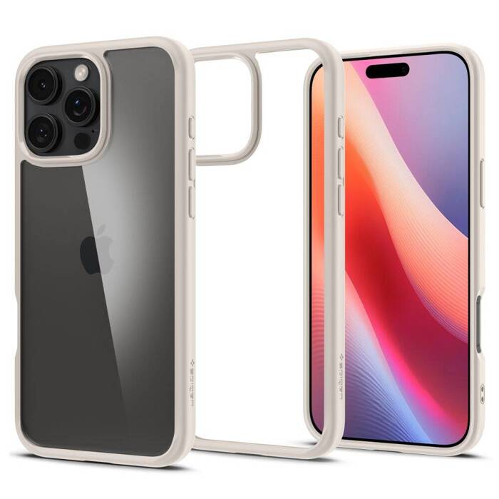 Spigen Ultra Hybrid IPhone 16 PRO TITAN NATUR