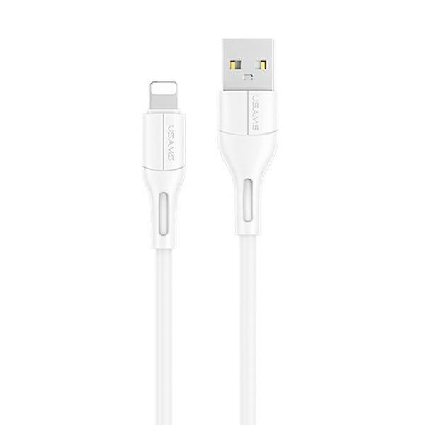 USAMS U68 lightning 2A Schnellladekabel 1m weiss/weiss SJ500USB02 (US-SJ500)