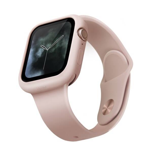 Uniq Lino Apple Watch Series 4/5/6 / SE 40mm Gehäuse. rosa / erröten rosa