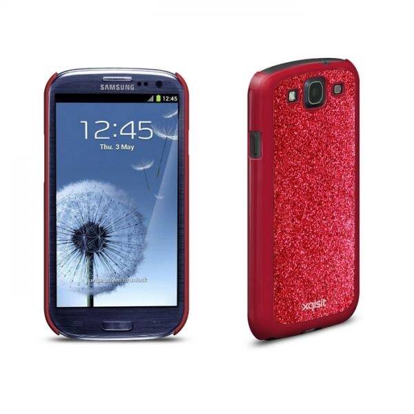 XQISIT Samsung Galaxy S3 Glamor Rotes Hülle
