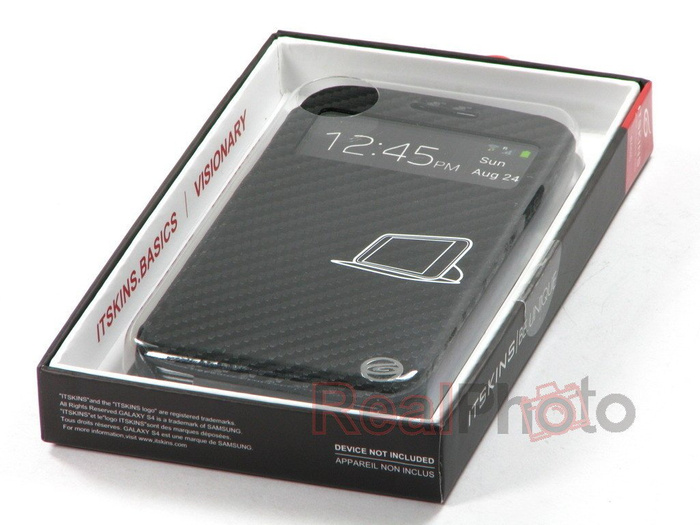 Pouzdro Kryt Samsung Galaxy S4 I9500 ITSKINS Visionary Carbon 