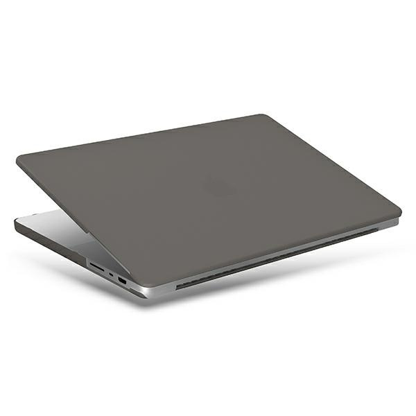 Uniq case Claro MacBook Pro 16 &quot;(2021) transparent gray / smoke matt gray