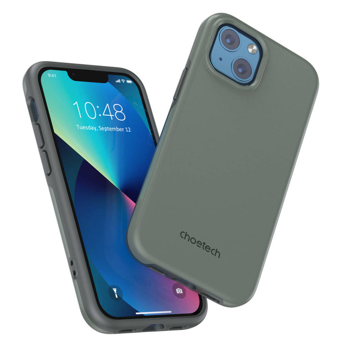 Choetech MFM Anti-Drop Case Hülle für iPhone 13 mini grün (PC0111-MFM-GN)