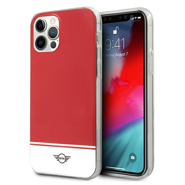 Mini MIHCP12LPCUBIRE iPhone 12 Pro Max 6.7" red/red hard case Stripe Collection