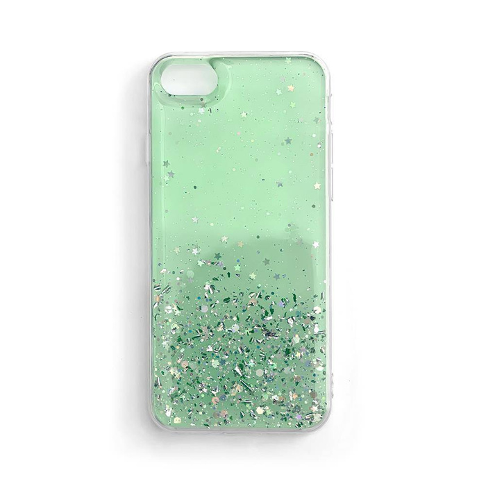 Coque pailletée Wozinsky Star Glitter pour Samsung Galaxy A42 5G verte