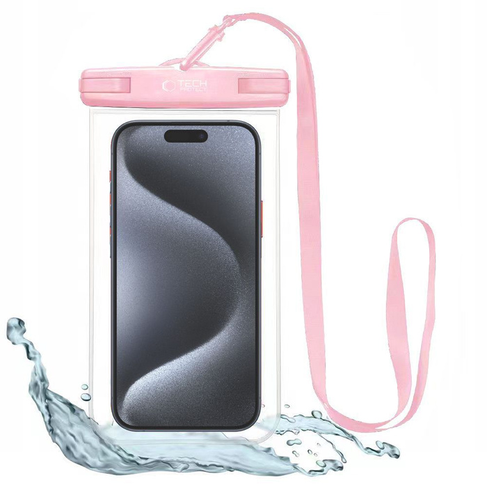 TECH-PROTECT UNIVERSAL WASSERDICHT Case ROSA