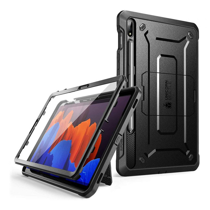 ETUI SUPCASE UNICORN BEETLE PRO GALAXY TAB S7 11.0 T870/T875 BLACK