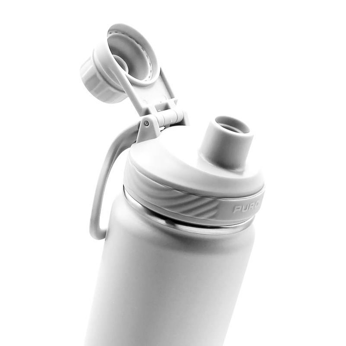 PURO Outdoor - Stainless Steel Thermal Bottle 750 ml (Light Grey)