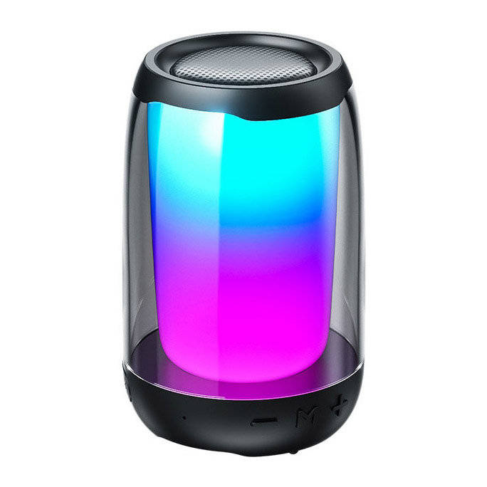 WK Design D31 mini haut-parleur sans fil RGB Bluetooth 5.0 noir (D31 mini)